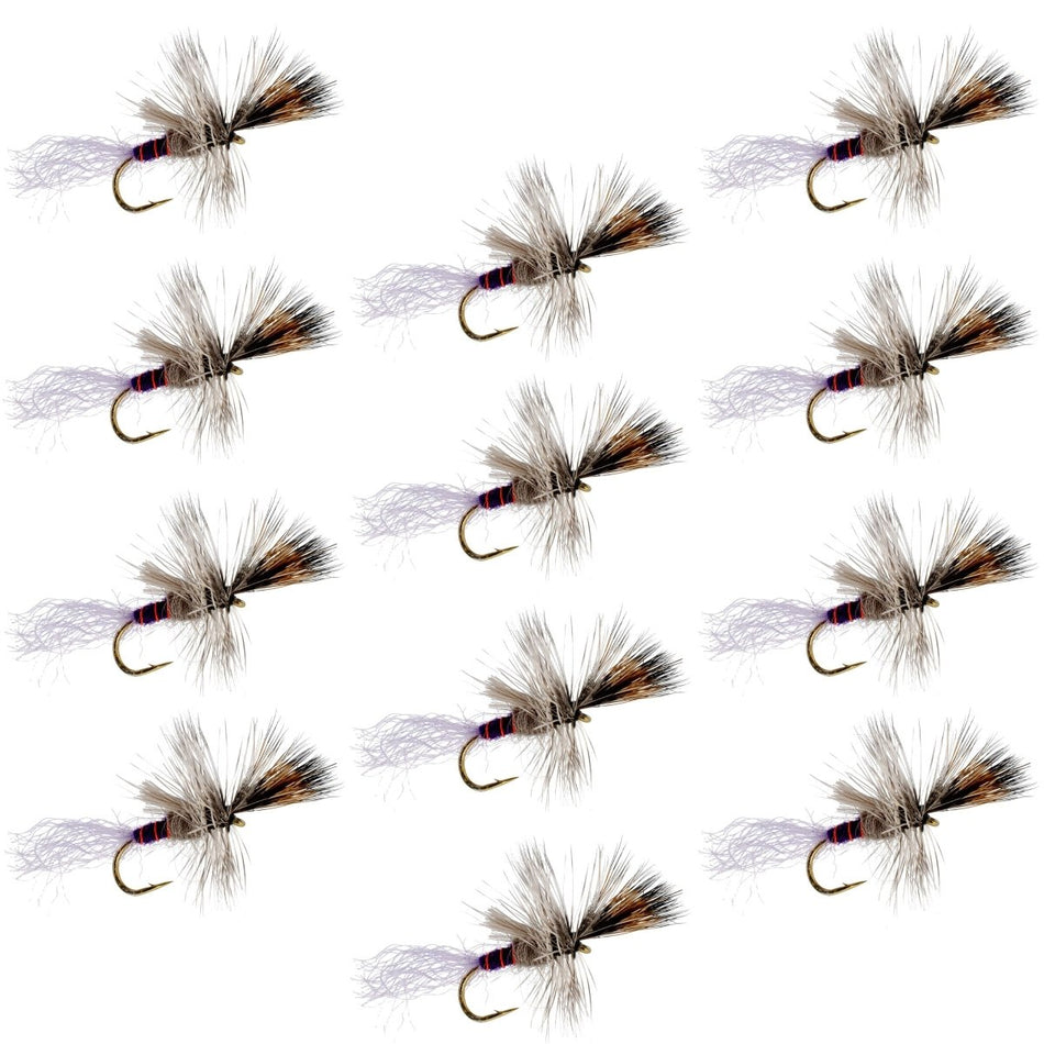 Purple Haze Cripple Mayfly 12 Flies Hook Size 18 - Get Tight Gear