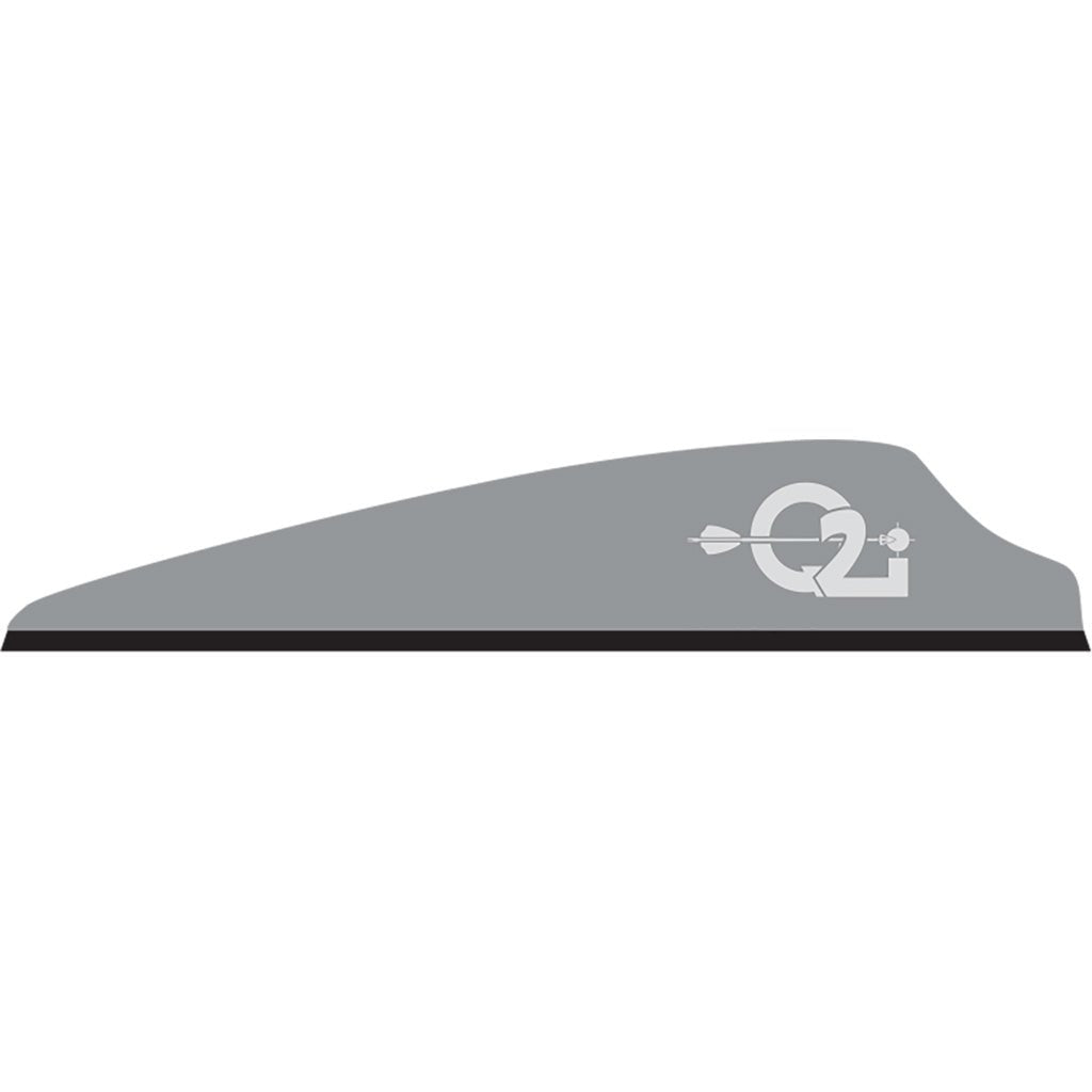 Q2i Fusion X - II Vanes Grey 2.5 in. 100 pk. - Get Tight Gear