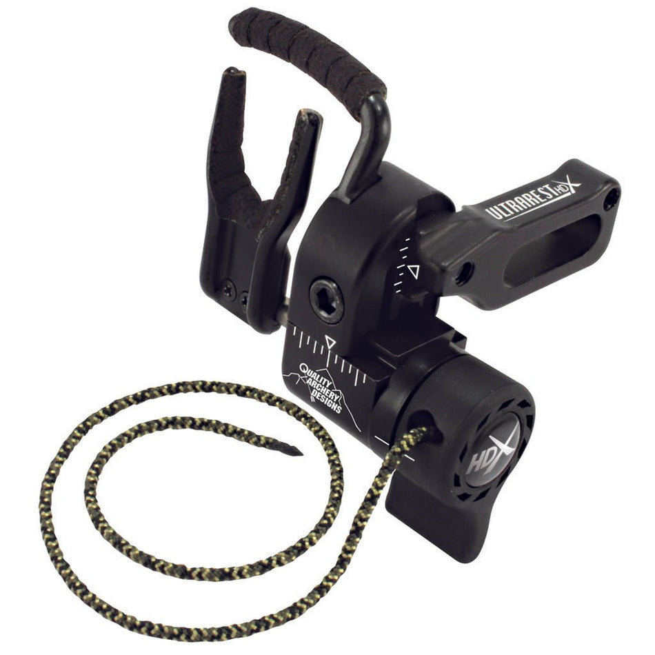 QAD UltraRest HDX Black LH - Get Tight Gear