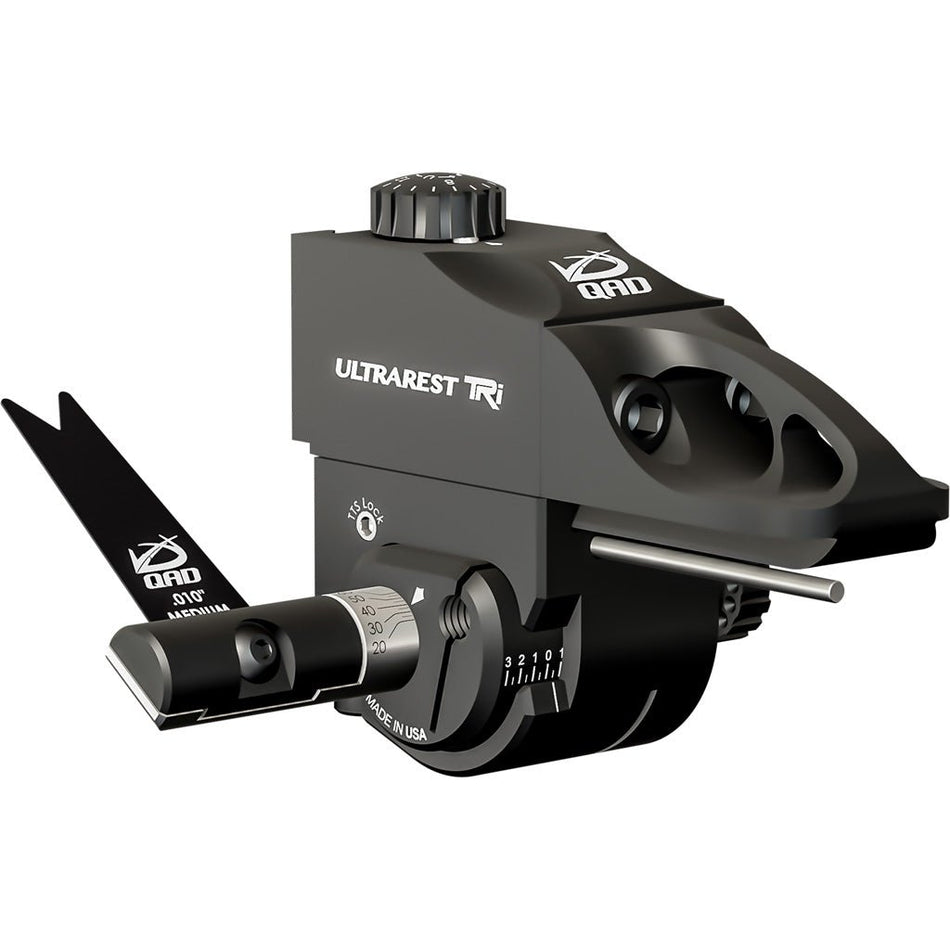 QAD UltraRest TRi Target Rest Black RH - Get Tight Gear