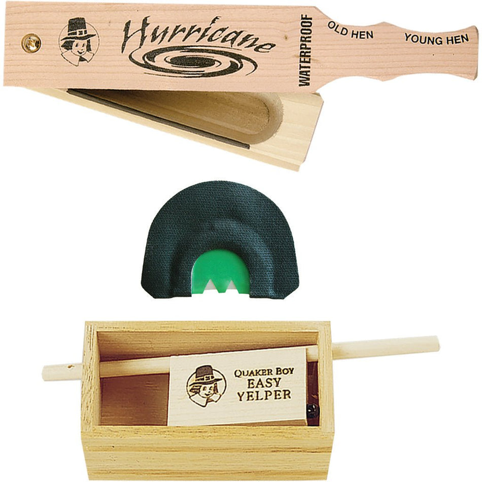Quaker Boy Kirby's Klassic Combo Turkey Call 3 pk. - Get Tight Gear