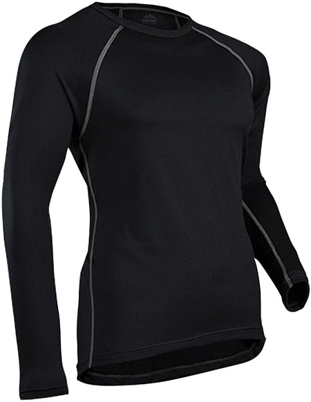 Quest Mens Crew Black Lg - Get Tight Gear