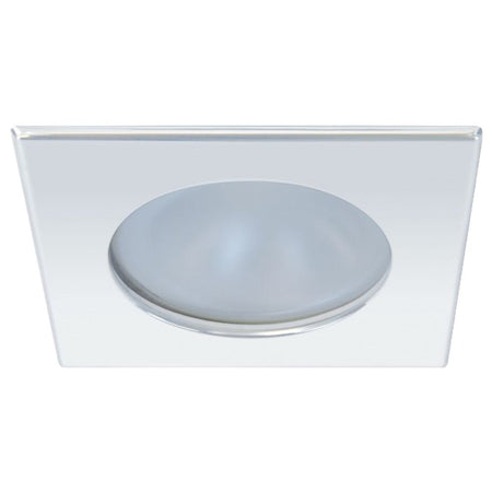 Quick Blake XP Downlight LED - 4W, IP66, Screw Mounted - Square Stainless Bezel, Round Daylight Light - Get Tight Gear