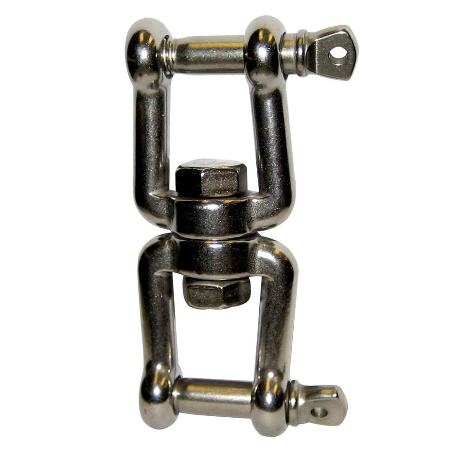 Quick SW8 Anchor Swivel - 8mm Stainless Steel Jaw Jaw Swivel - f/11 - 16lb. Anchors - Get Tight Gear