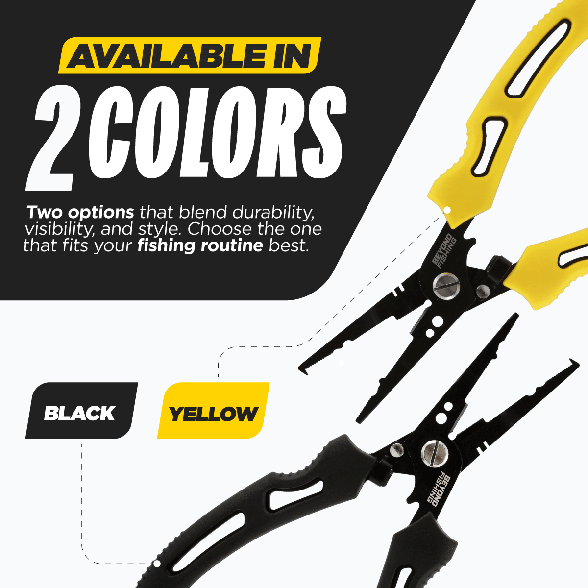QuickRig Multifunction Fishing Pliers - Get Tight Gear
