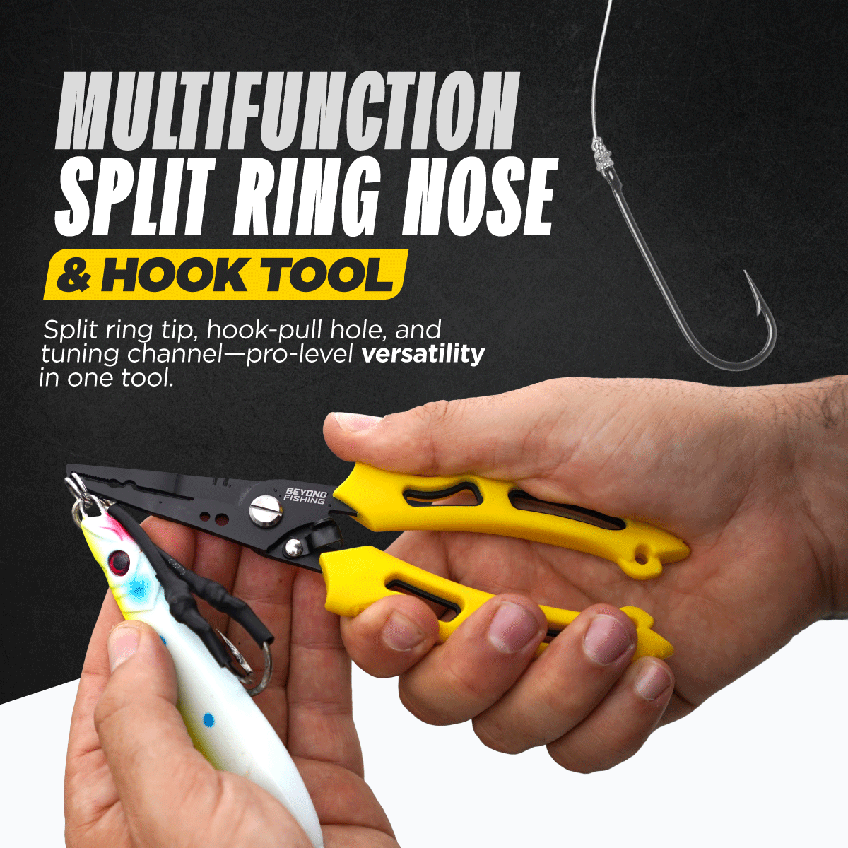 QuickRig Multifunction Fishing Pliers - Get Tight Gear