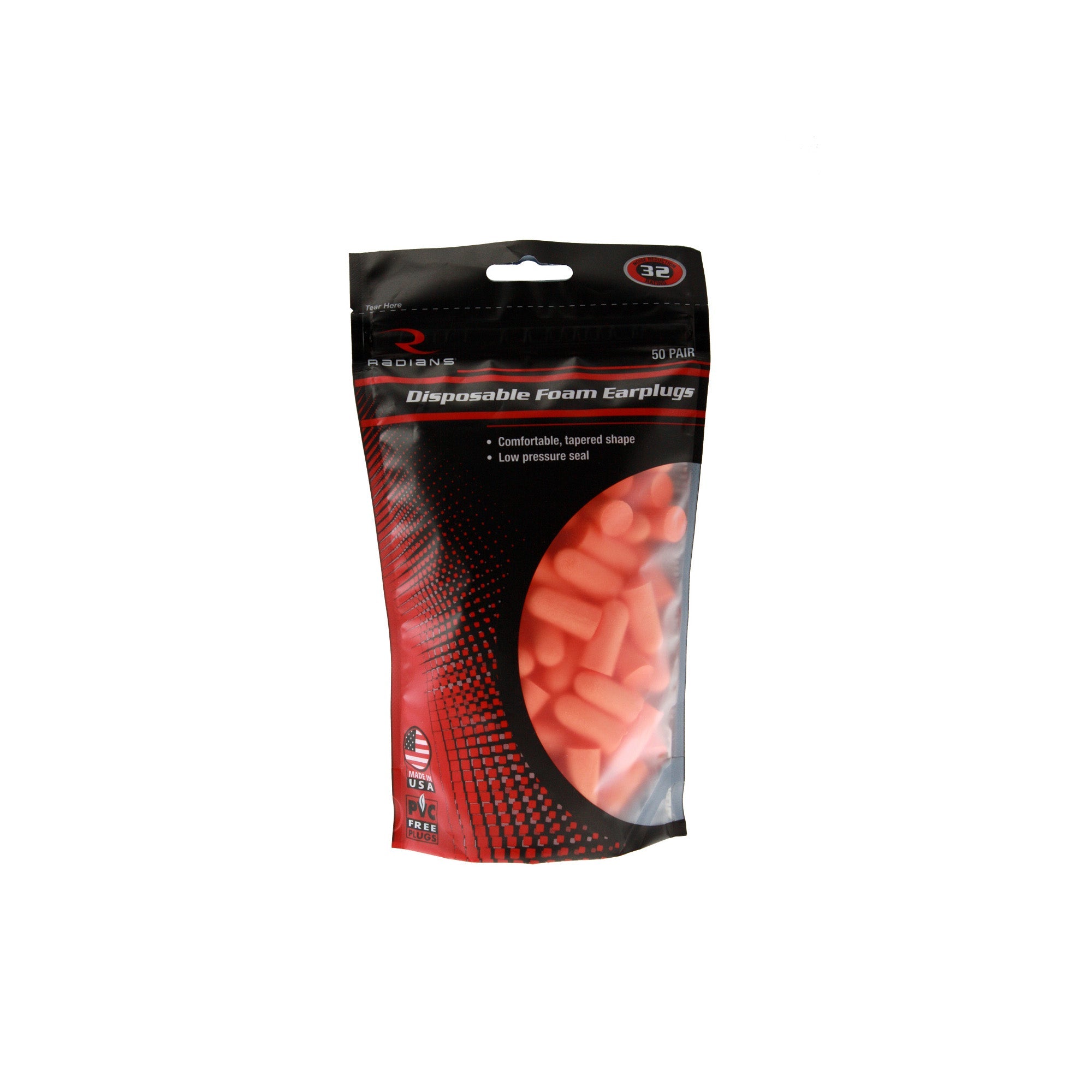 RADIANS EAR PLUG RESEALABLE 50 PAIR - Get Tight Gear
