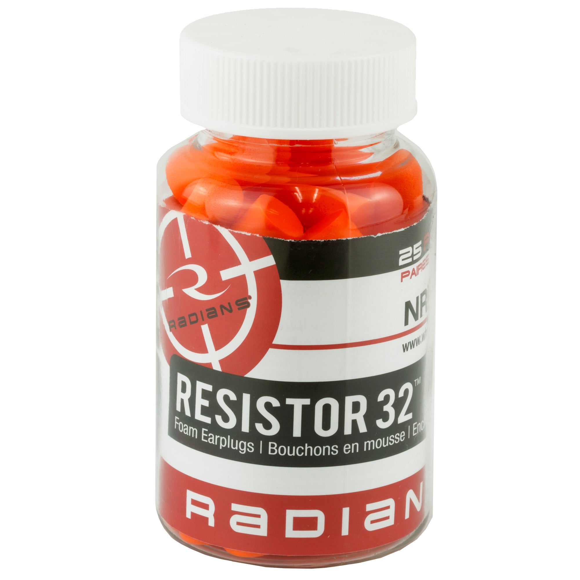RADIANS FOAM EARPLUGS NRR32 25PK - Get Tight Gear