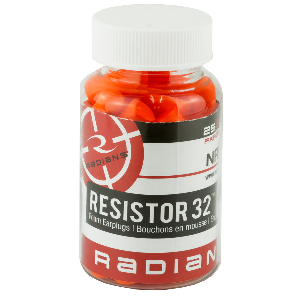 RADIANS FOAM EARPLUGS NRR32 25PK - Get Tight Gear