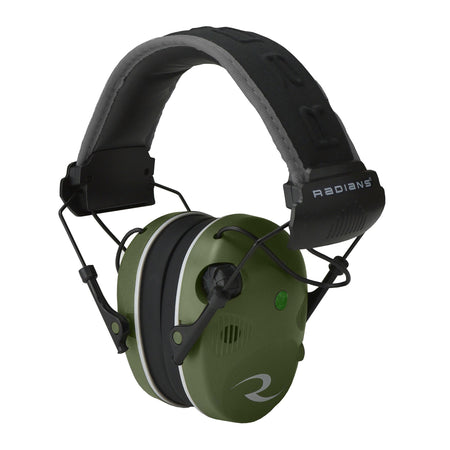 RADIANS R3400 ELEC MUFF GRN/BLK - Get Tight Gear