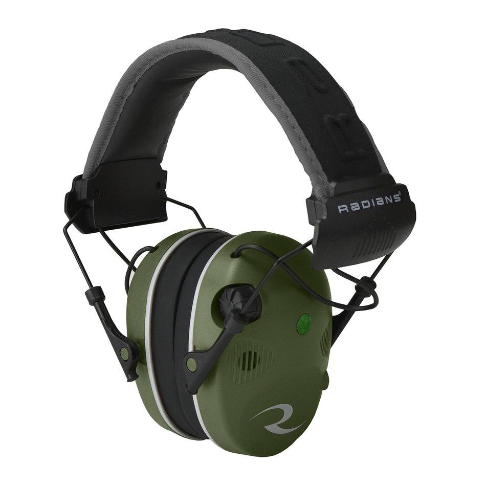 RADIANS R3400 ELEC MUFF GRN/BLK - Get Tight Gear