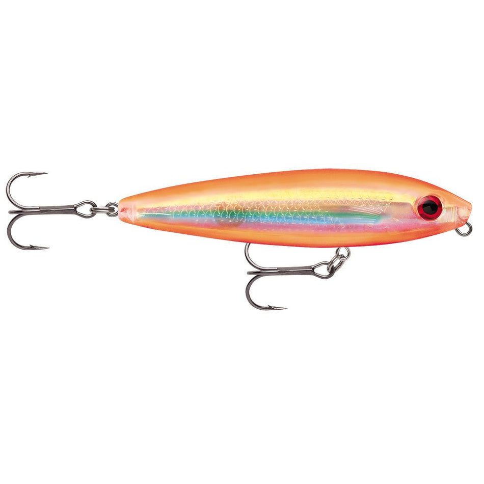 Rapala Skitter Walk 08 - Holographic Orange Gold - Get Tight Gear