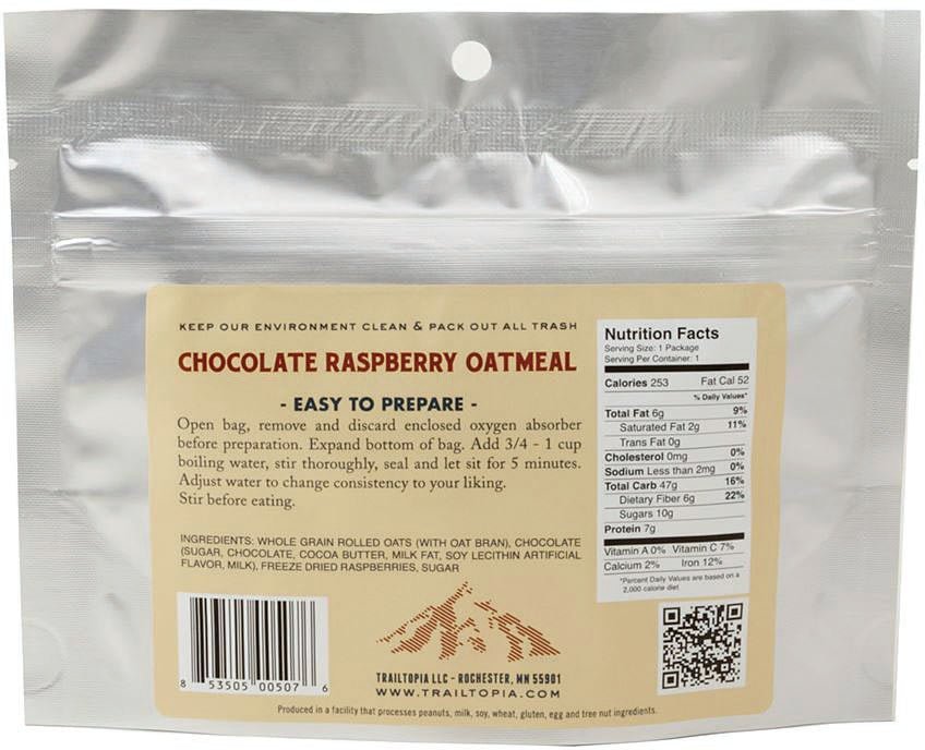 Raspberry Chocolate Oatmeal - Get Tight Gear