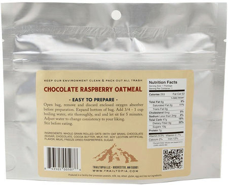 Raspberry Chocolate Oatmeal - Get Tight Gear