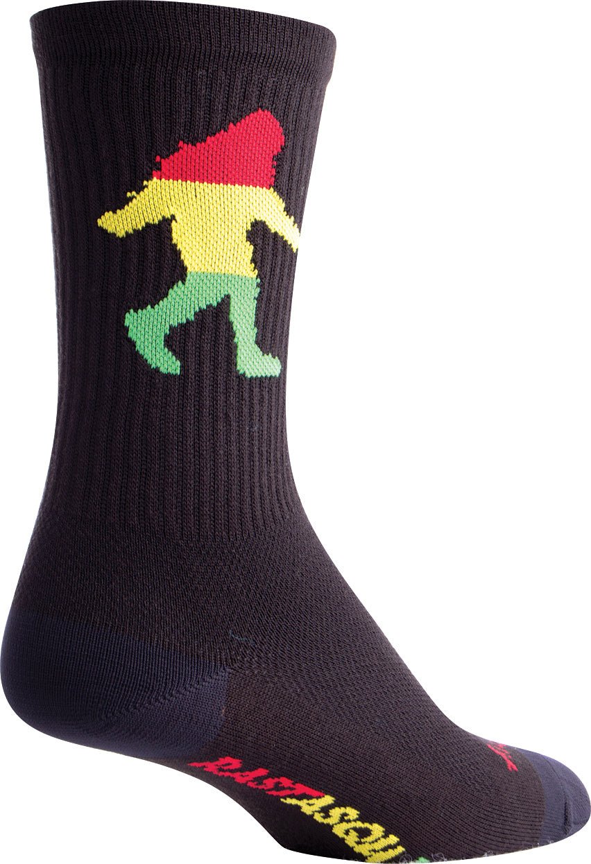 Rasta Squatch 6" Crew Lg/X L - Get Tight Gear