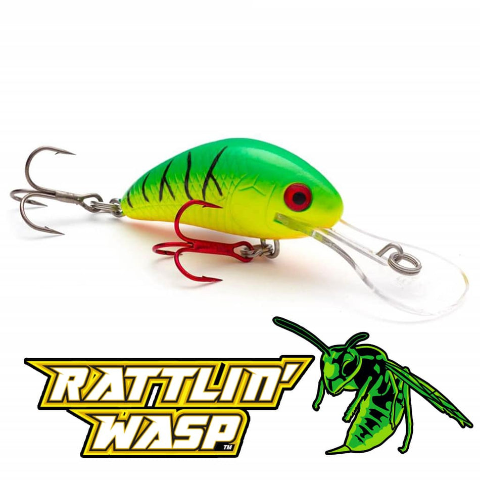 Rattlin' Wasp Trolling & Crankbait lures - Get Tight Gear
