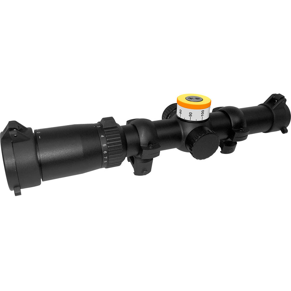 Ravin Adjustable Turret Scope 1 - 8 x 24 Illuminated - Get Tight Gear