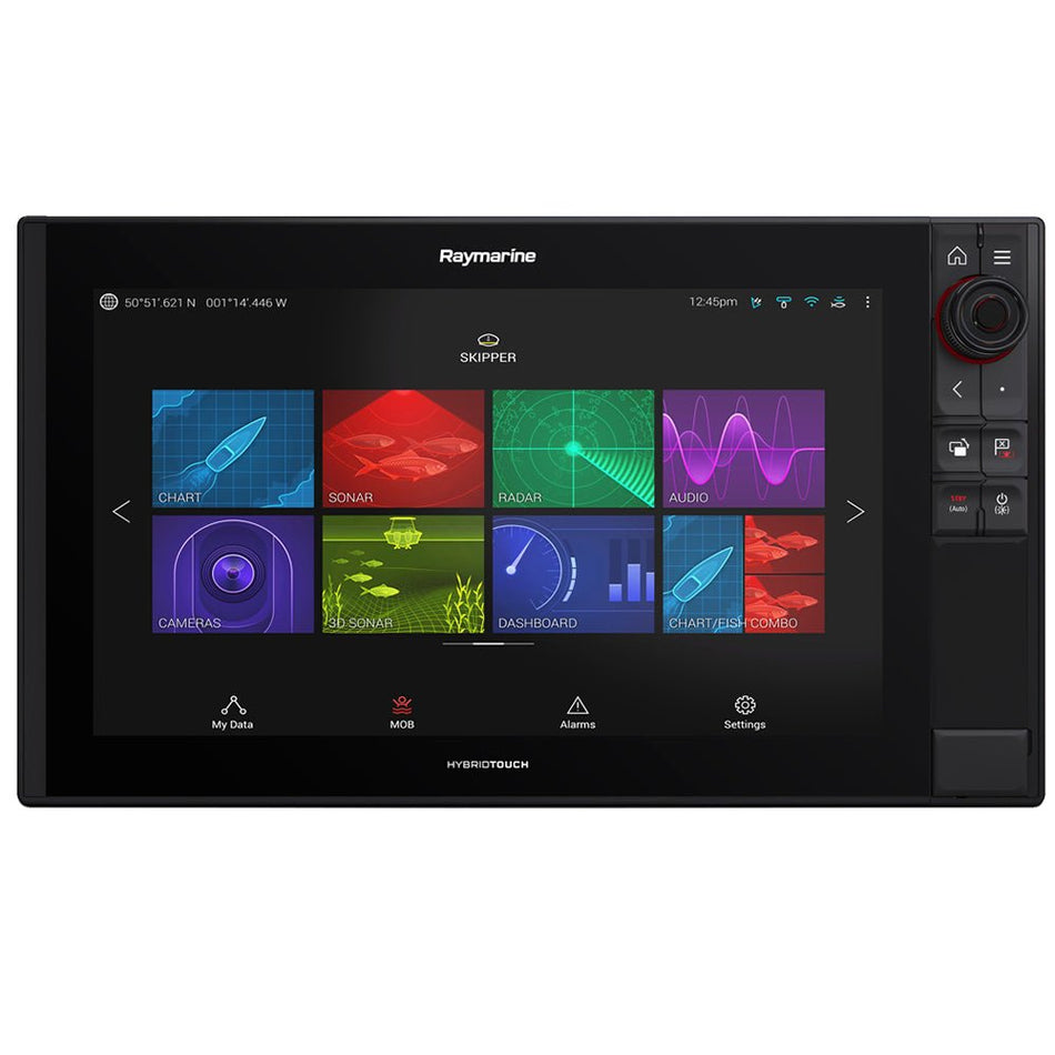 Raymarine Axiom Pro 16 RVX MFD w/RealVision 3D and 1kW CHIRP Sonar - Navionics+ North America Chart - Get Tight Gear
