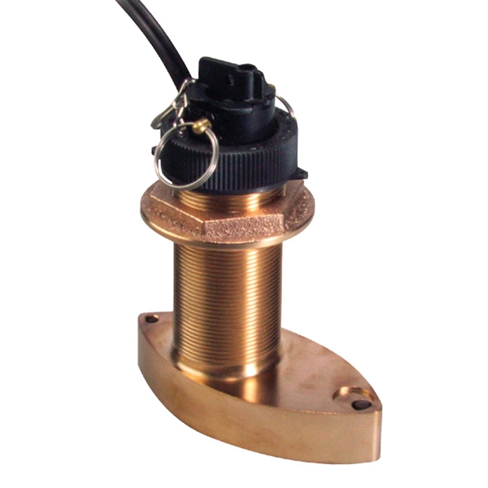 Raymarine B744V Bronze Thru Hull Triducer w/45' Cable - Get Tight Gear