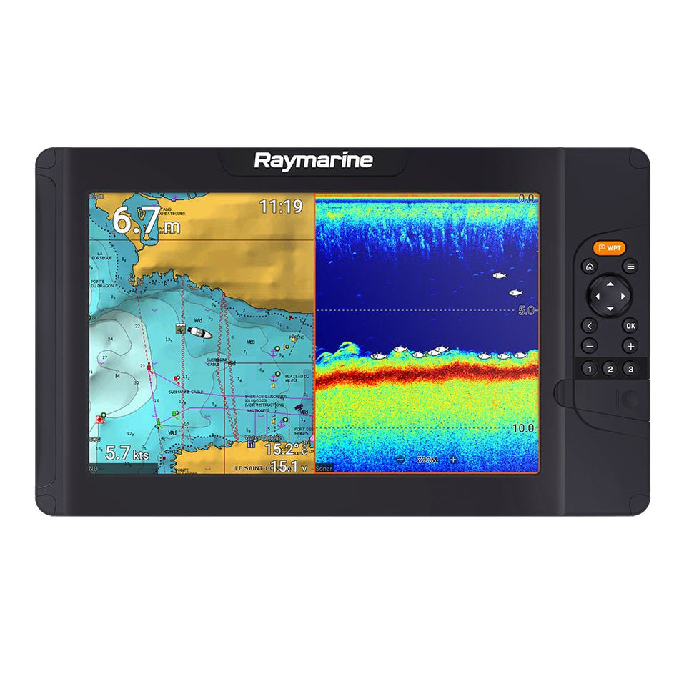 Raymarine Element 12 S w/Lighthouse North America Chart - No Transducer - Get Tight Gear
