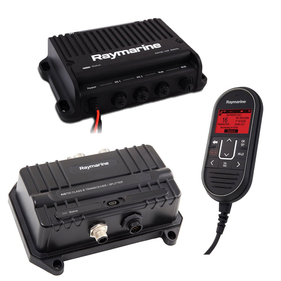 Raymarine Ray90 VHF Radio & AIS700 Bundle - Get Tight Gear