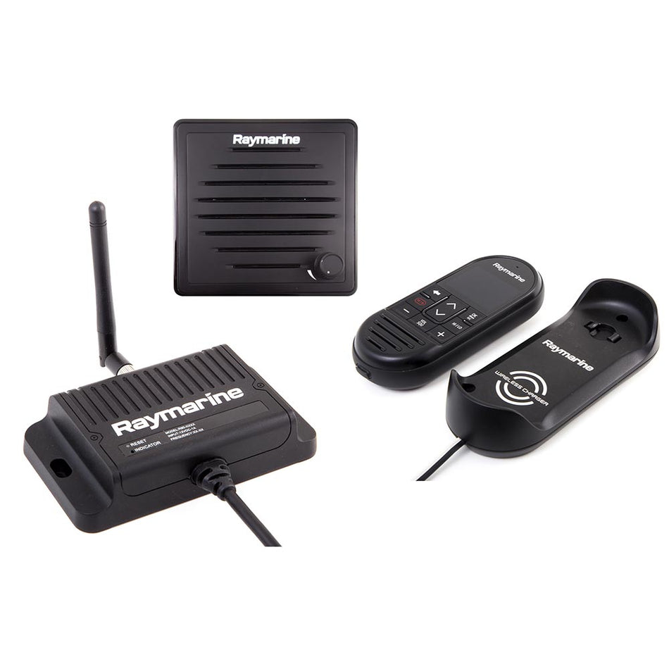 Raymarine Ray90 Wireless First Station Kit with Passive Speaker, Wireless Handset & Wireless Hub - Get Tight Gear