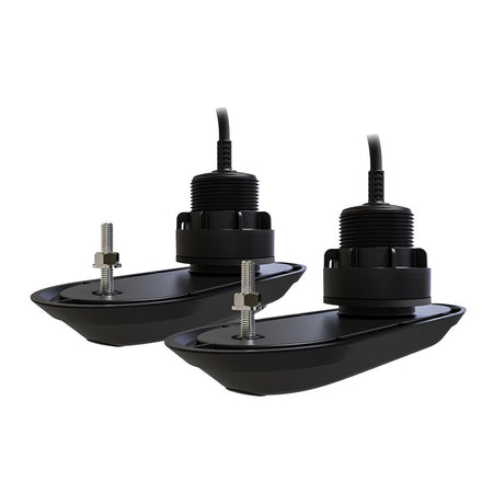 Raymarine RV - 312 RealVision 3D Transducers - Pair - Nylon Thru - Hull 12 Deadrise - Get Tight Gear