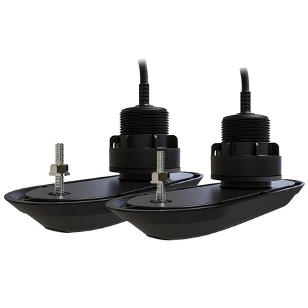 Raymarine RV - 320 Plastic Thru - Hull Transducer Pack w/20 Deadrise Compensation - Get Tight Gear