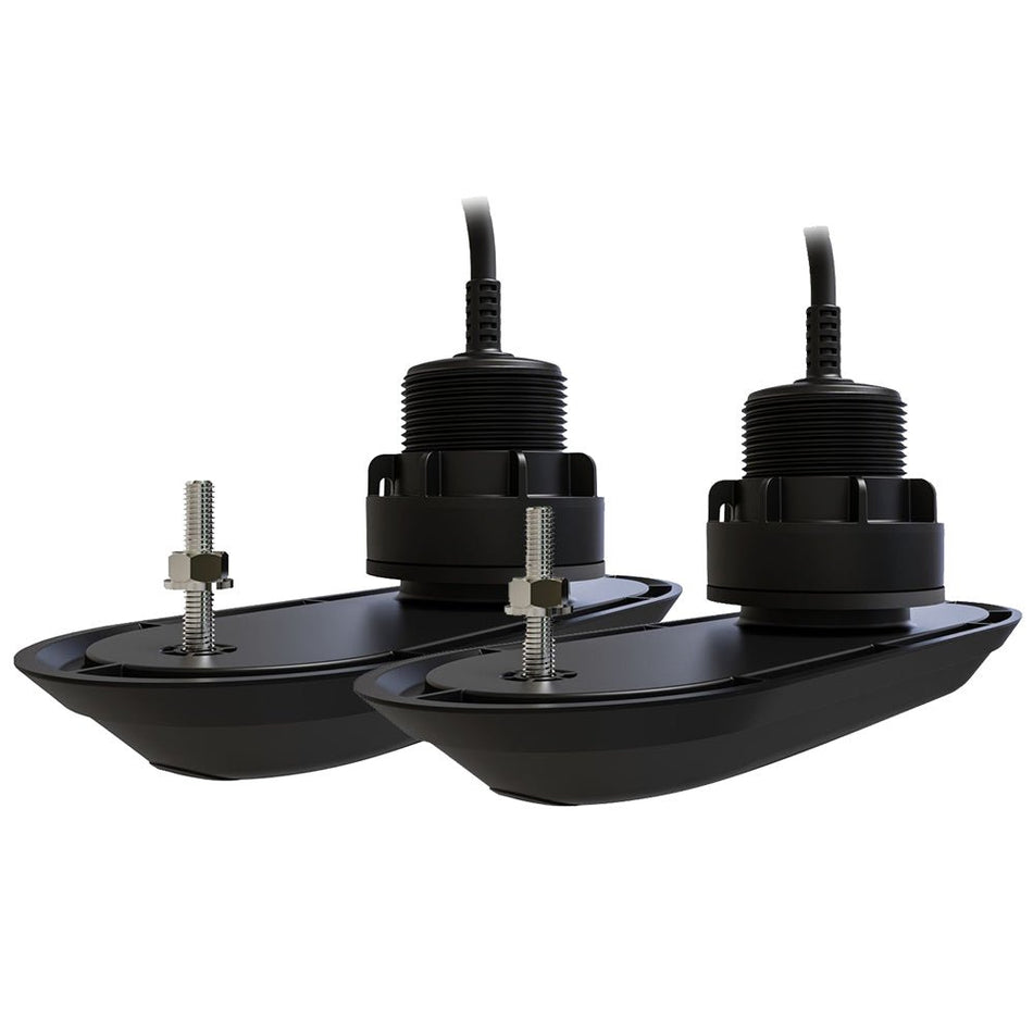 Raymarine RV - 320 Plastic Thru - Hull Transducer Pack w/20 Deadrise Compensation - Get Tight Gear