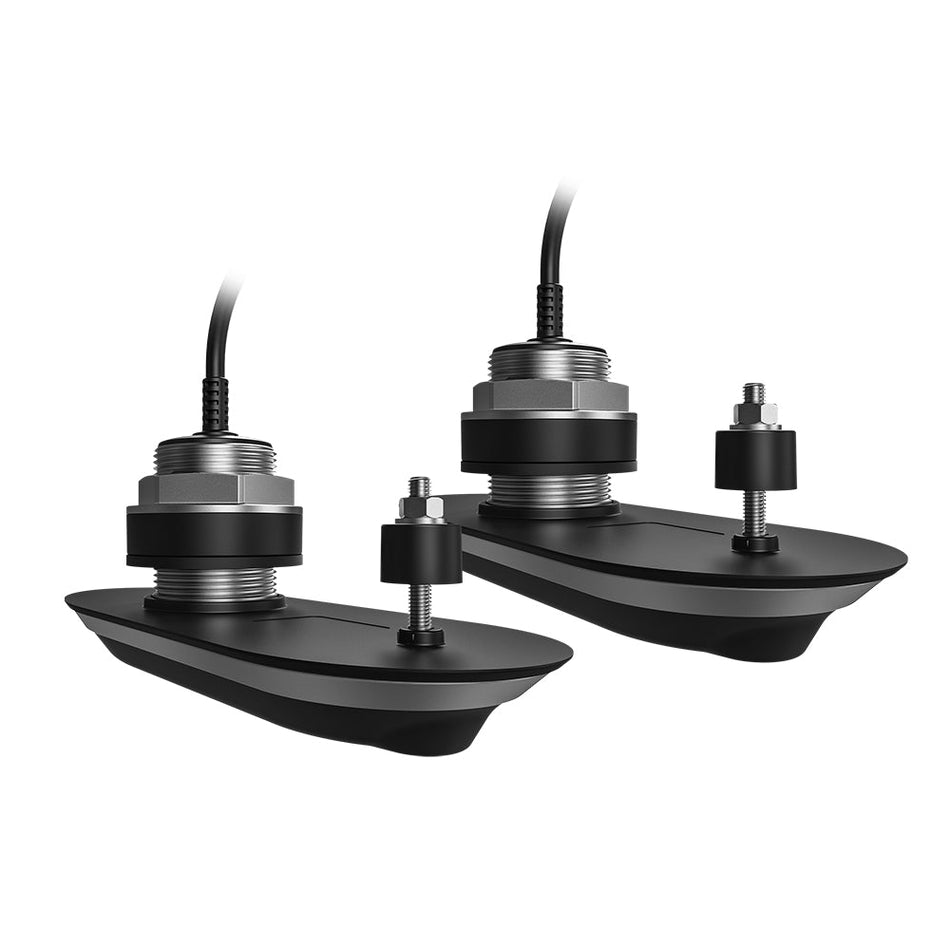 Raymarine RV - 412 Stainless Steel Thru - Hull RealVision 3D 12 - Pair - Get Tight Gear