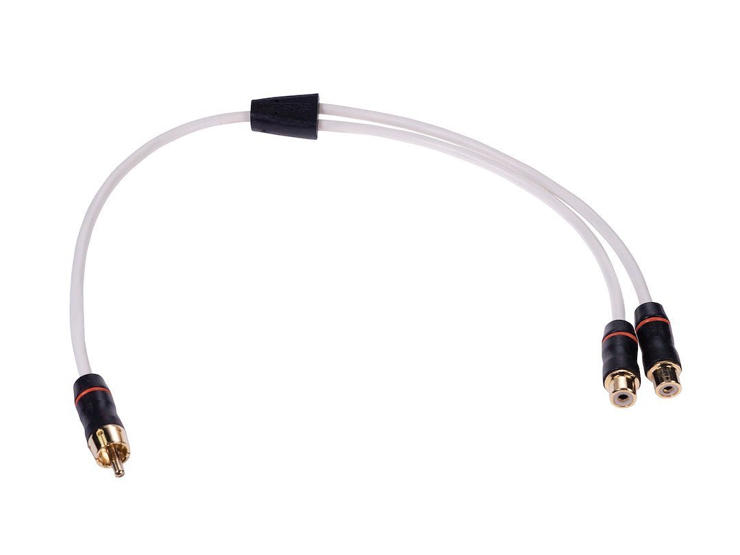 RCA SPLITTER 1 MALE TO 2 FEMALE - Get Tight Gear