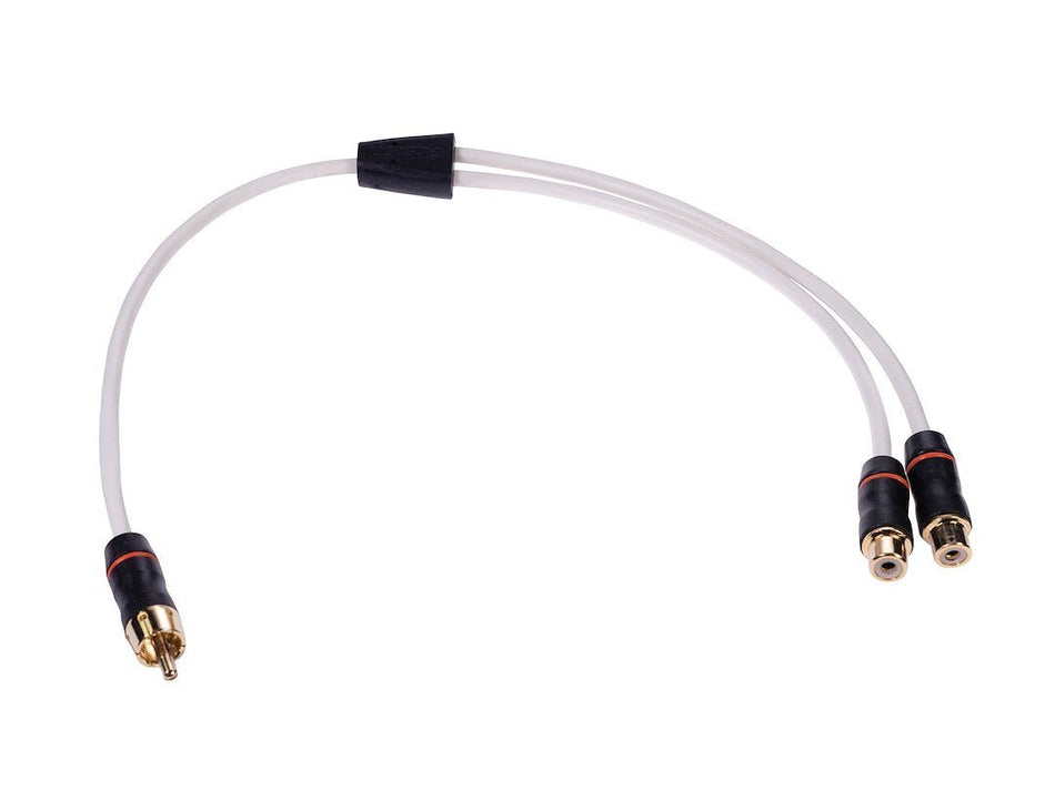 RCA SPLITTER 1 MALE TO 2 FEMALE - Get Tight Gear