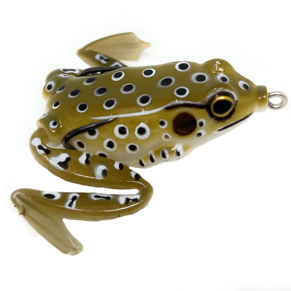 Reaction Tackle 2.25" Hollow Body Frogs with Swimming Legs (2 - Pack) - Get Tight Gear