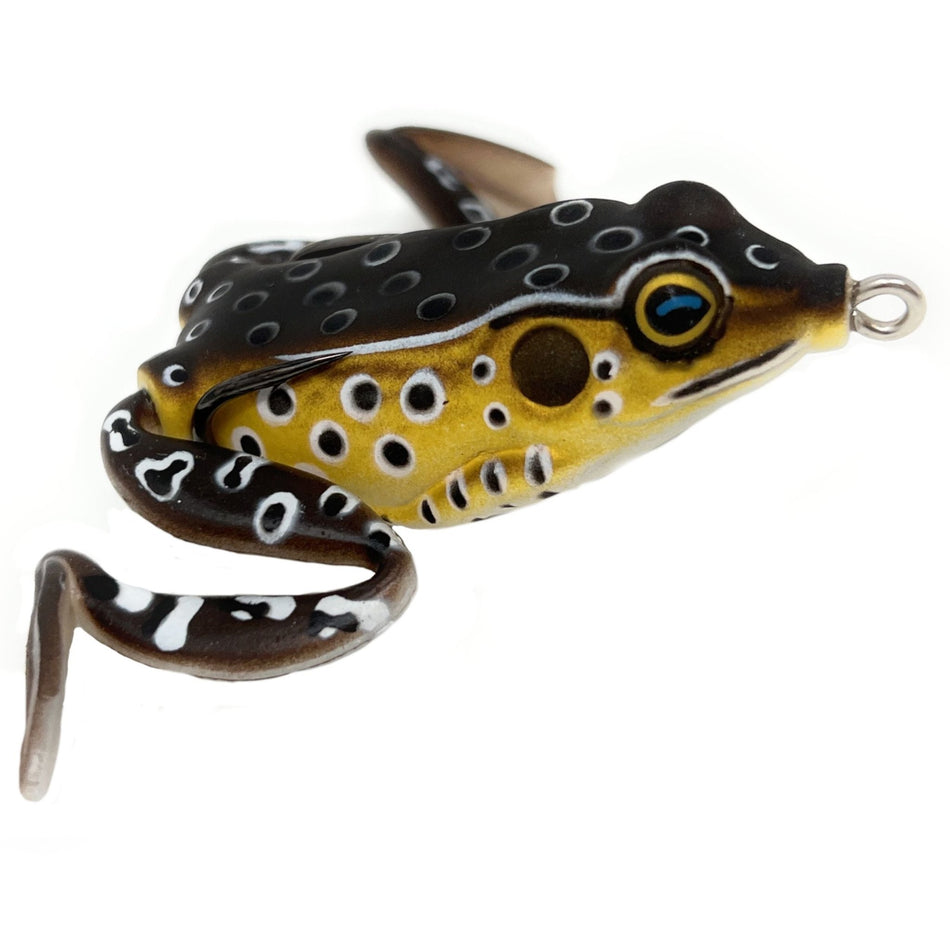 Reaction Tackle 2.25" Hollow Body Frogs with Swimming Legs (2 - Pack) - Get Tight Gear