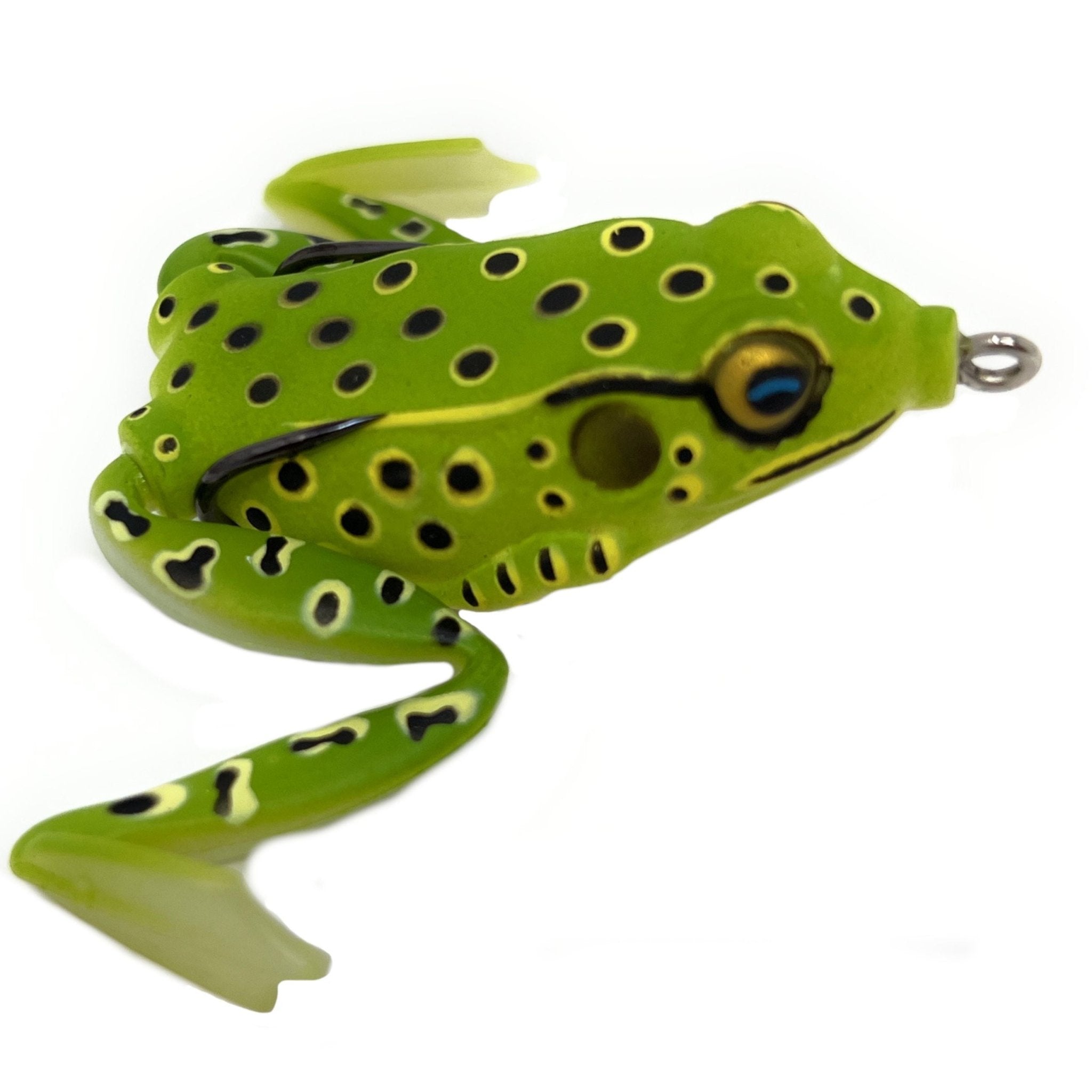 Reaction Tackle 2.25" Hollow Body Frogs with Swimming Legs (2 - Pack) - Get Tight Gear