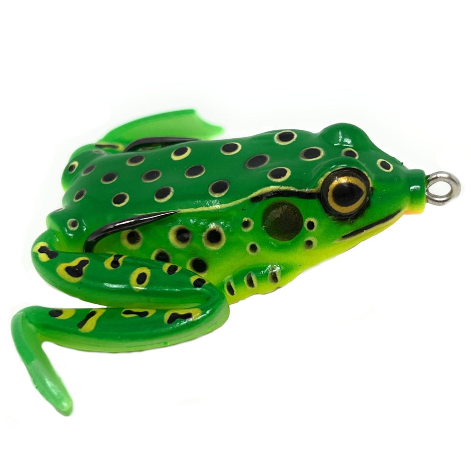 Reaction Tackle 2.25" Hollow Body Frogs with Swimming Legs (2 - Pack) - Get Tight Gear