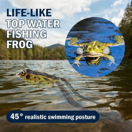 Reaction Tackle 2.5" Hollow Body Frogs / 2 - Pack - Get Tight Gear