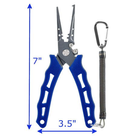 Reaction Tackle 7” Fishing Pliers - Get Tight Gear