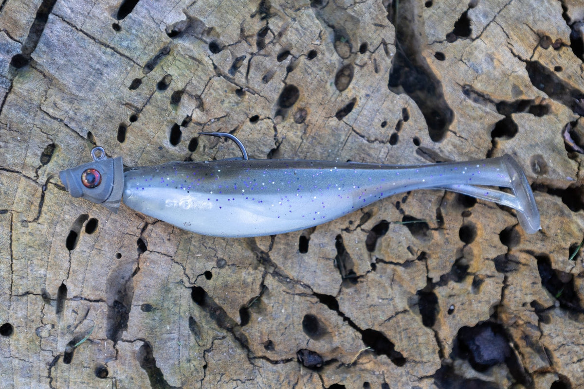 Reaction Tackle 97% Pure Tungsten Swimbait Jig with Realistic Fish Head - 5 - PACK - New - Get Tight Gear