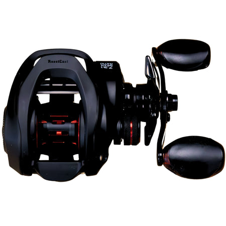 Reaction Tackle Baitcasting Fishing Reel – ReactCast Edition - High - Speed 7.3:1 Gear Ratio - NEW - Get Tight Gear