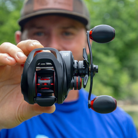 Reaction Tackle Baitcasting Fishing Reel – ReactCast Edition - High - Speed 7.3:1 Gear Ratio - NEW - Get Tight Gear