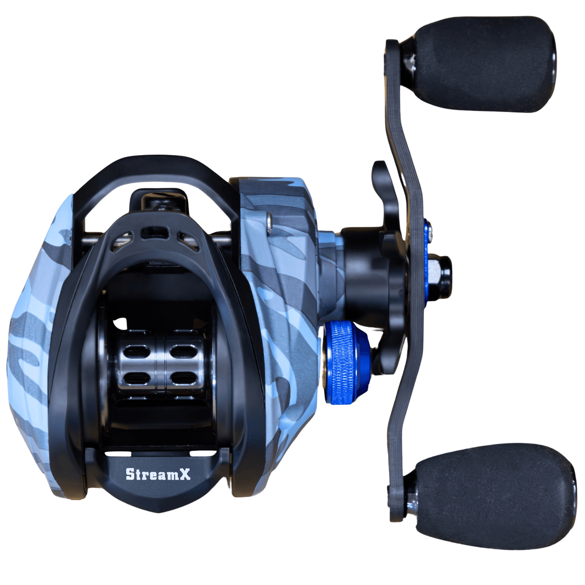 Reaction Tackle Baitcasting Fishing Reel - StreamX Edition - 7.5:1 gear ratio - NEW - Get Tight Gear