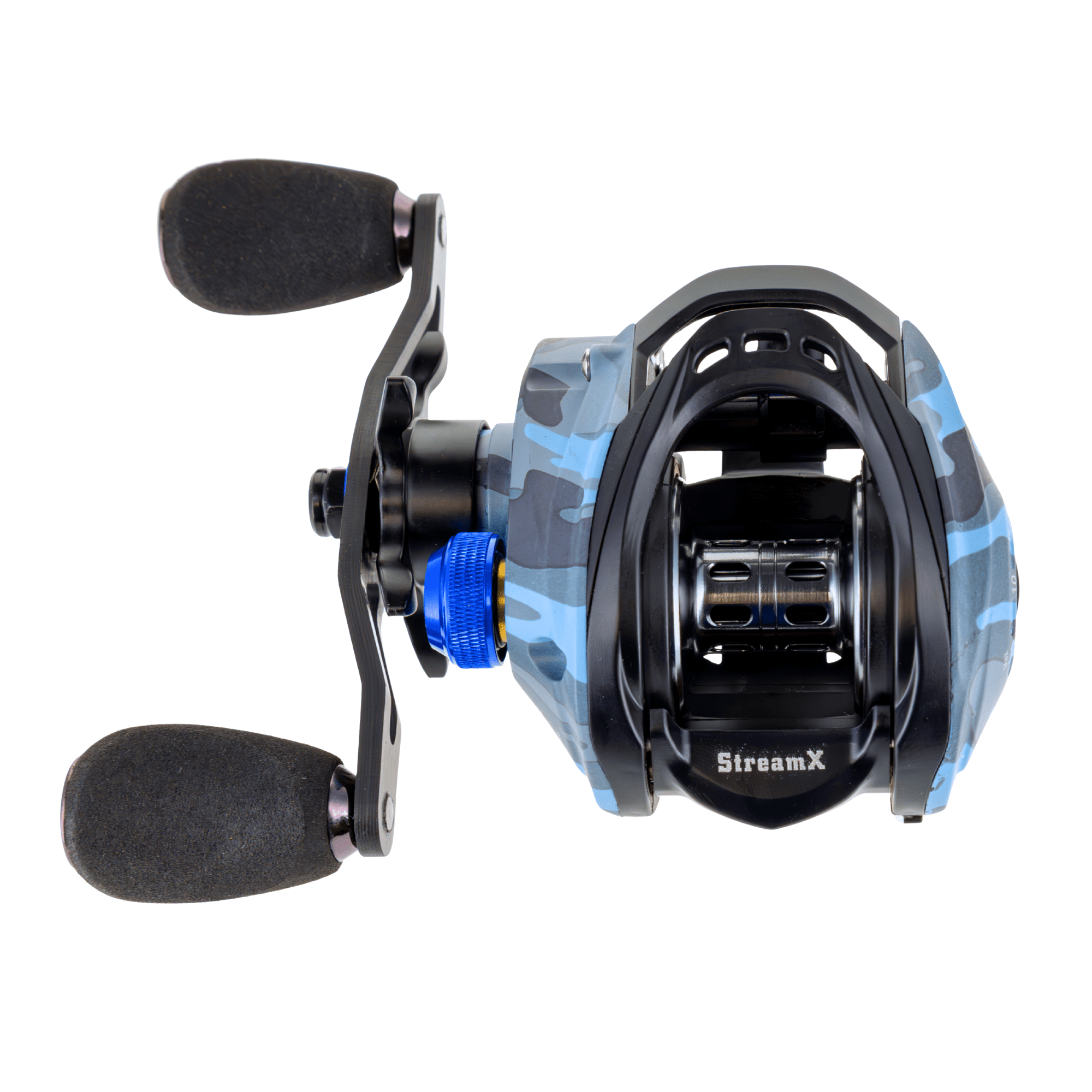 Reaction Tackle Baitcasting Fishing Reel - StreamX Edition - 7.5:1 gear ratio - NEW - Get Tight Gear