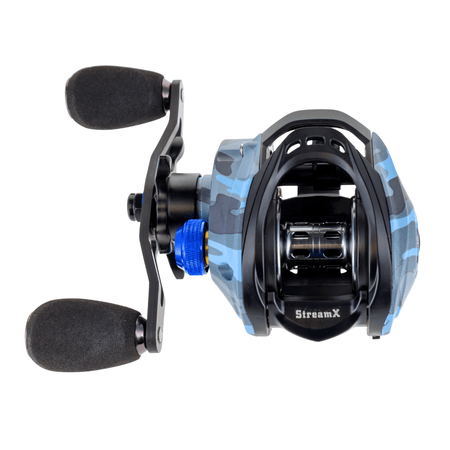Reaction Tackle Baitcasting Fishing Reel - StreamX Edition - 7.5:1 gear ratio - NEW - Get Tight Gear