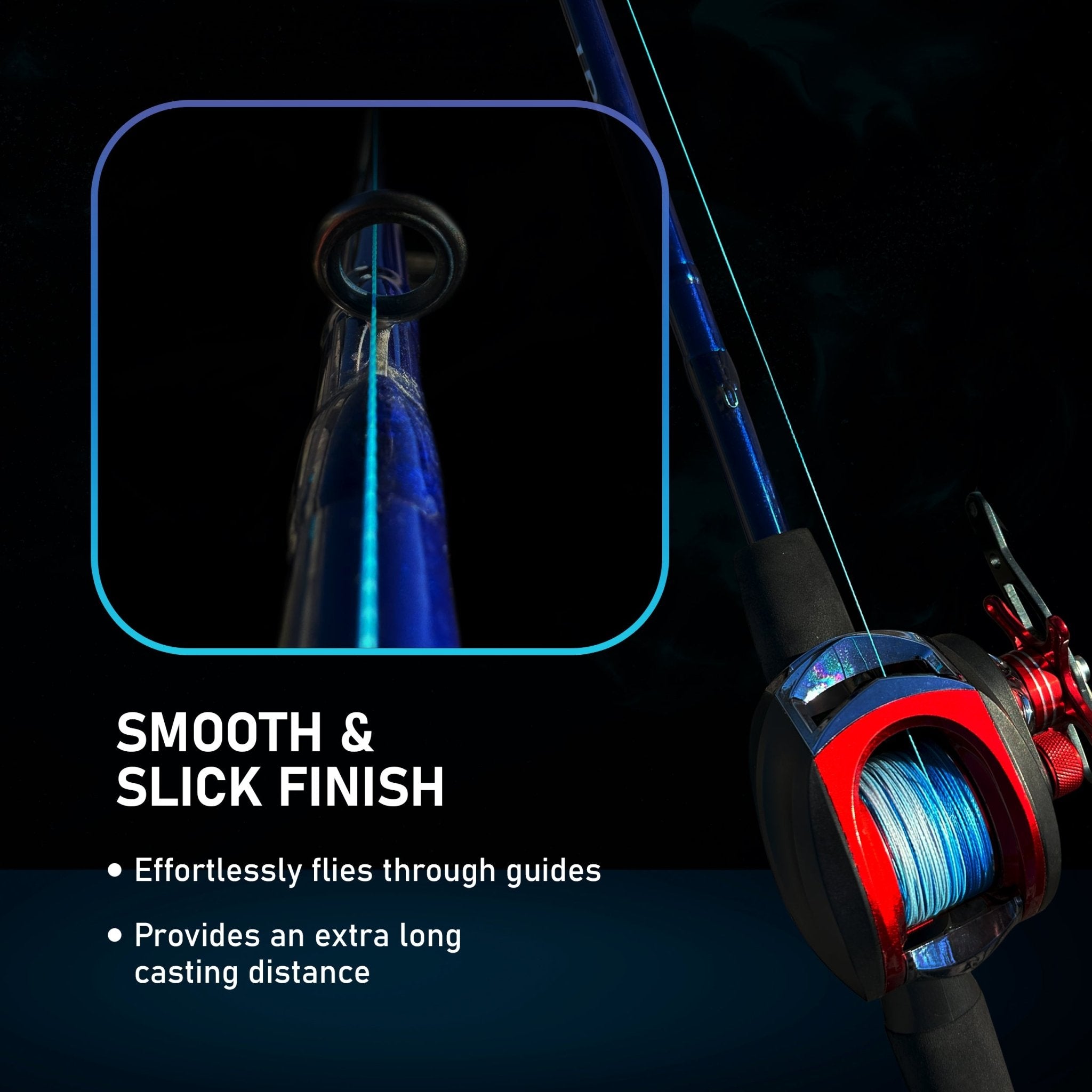 Reaction Tackle Braided Fishing Line - Gray - Get Tight Gear