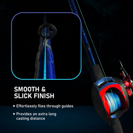 Reaction Tackle Braided Fishing Line - Gray - Get Tight Gear