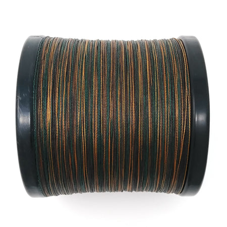 Reaction Tackle Braided Fishing Line - Green Camo - Get Tight Gear