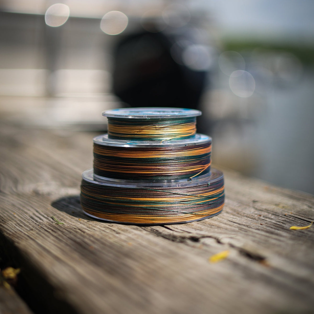 Reaction Tackle Braided Fishing Line - Green Camo - Get Tight Gear