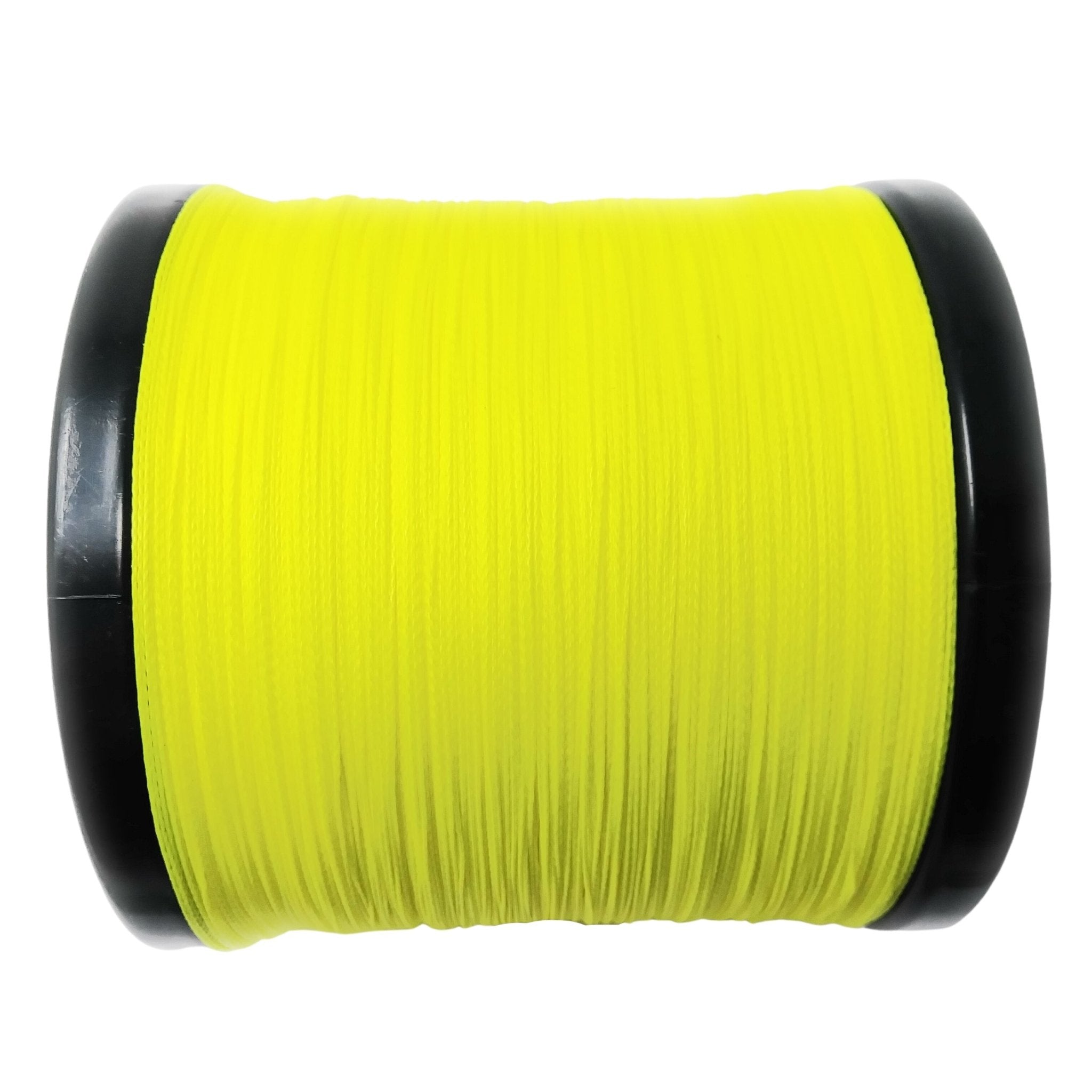 Reaction Tackle Braided Fishing Line - Hi - Vis Yellow - Get Tight Gear