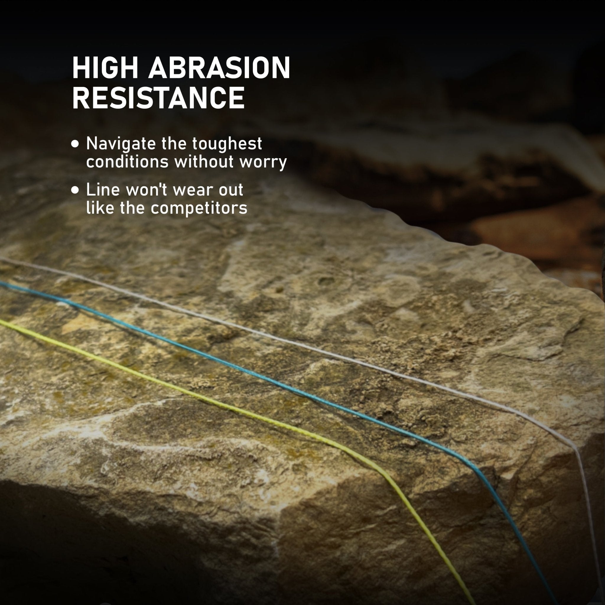 Reaction Tackle Braided Fishing Line - Low - Vis Gray - Get Tight Gear